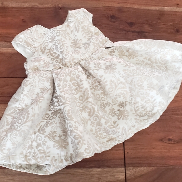 the children's place baby brocade dress